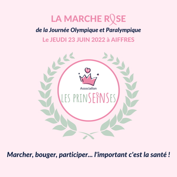 La Marche Rose De La Journée Olympique Association Les Prinseinses